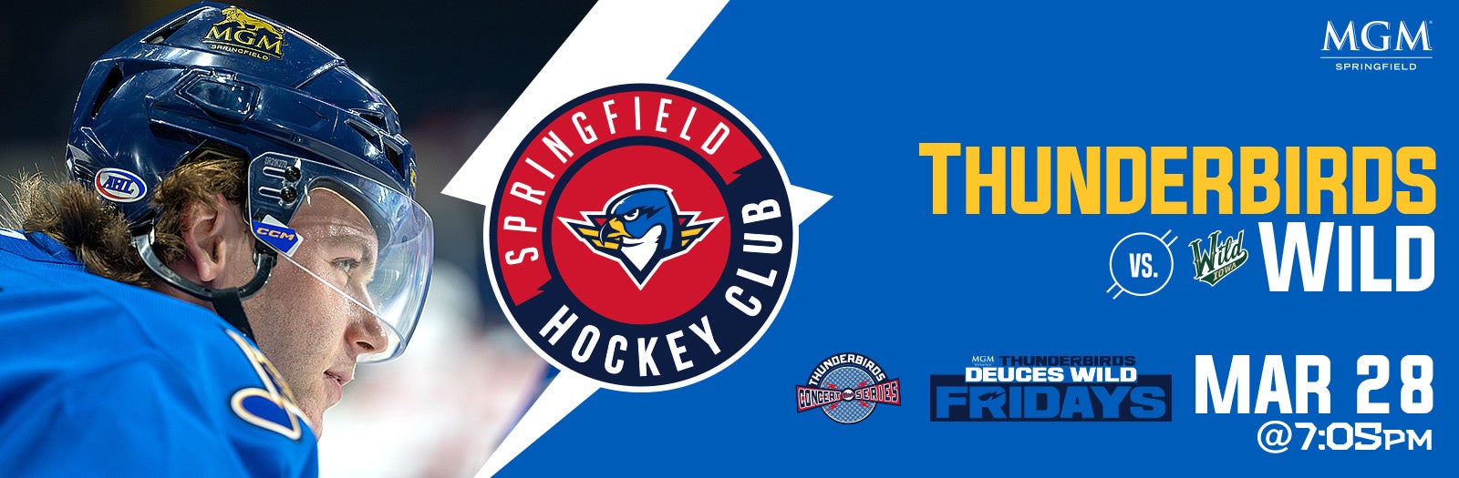 Springfield Thunderbirds vs. Iowa Wild