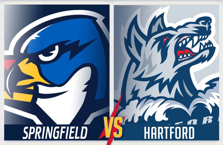 Springfield Thunderbirds host rival Hartford Wolfpack for home